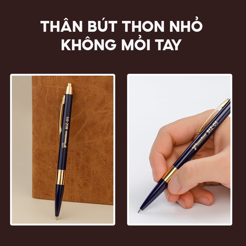 Bút bi Bizner Thiên Long kiểu dáng đẹp, thích hợp làm quà tặng 181021