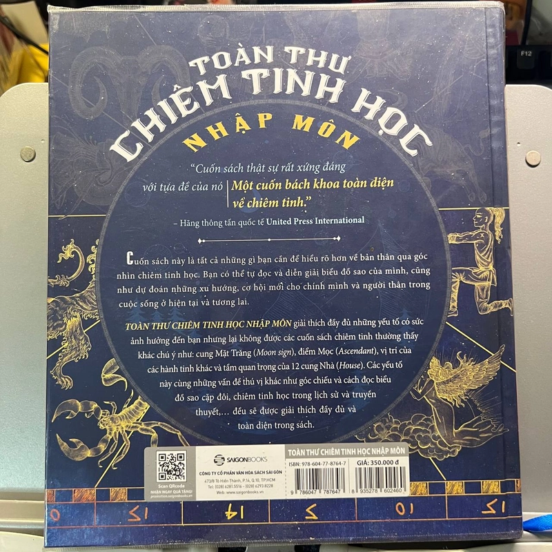 Toàn Thư Chiêm Tinh Học Nhập Môn - Bìa Cứng (Tặng Kèm Bookmark) 449641
