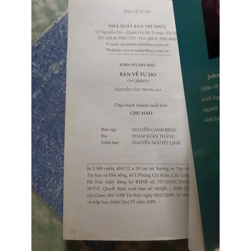 Bàn về tự do - John Stuart Mill 927842