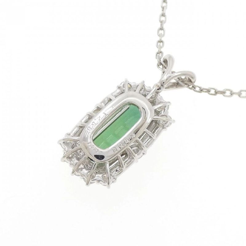 Dây chuyền tourmaline PT900/PT850 2.56CT - Hàng hiệu Authentic 863166