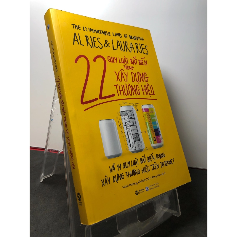 22 quy luật bất biến trong xây dựng thương hiệu 2021 mới 80% bẩn nhẹ Al Ries - Laura Ries HPB3108 QUẢN TRỊ 270459