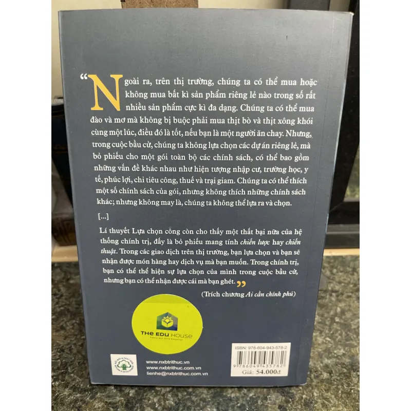 Lựa chọn công lược khảo Eamonn Butler  751890