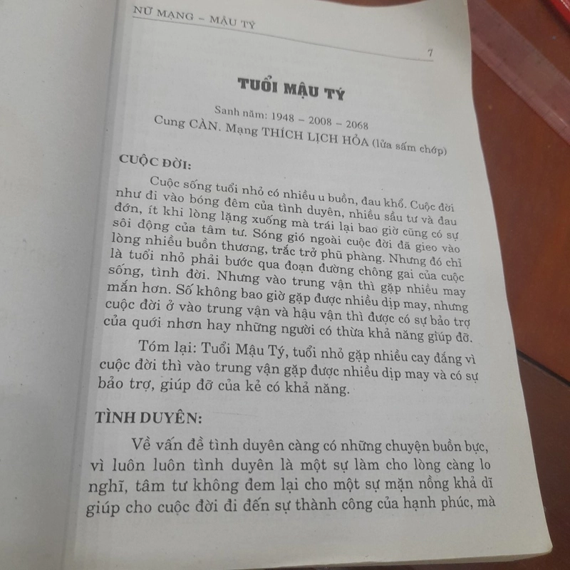 Giáo sư Hiển Linh - TỬ VI TRỌN ĐỜI, nữ mạng 478307