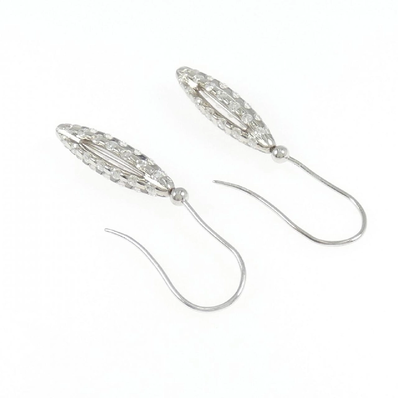 Bông tai kim cương 750WG - Hàng hiệu Authentic 867476