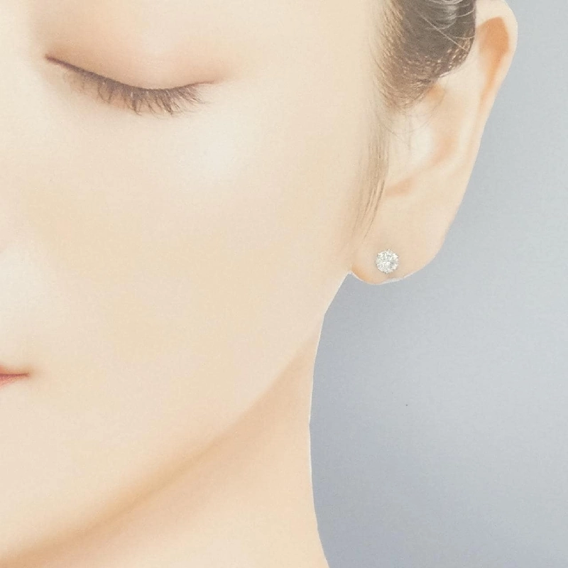 Bông tai kim cương Solitaire PT900 0.50CT một bên - Hàng hiệu Chính hãng 869692