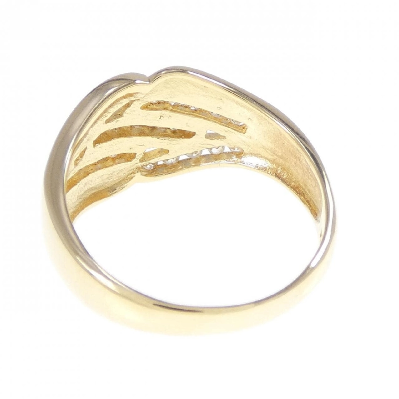 Nhẫn kim cương K18YG 668116