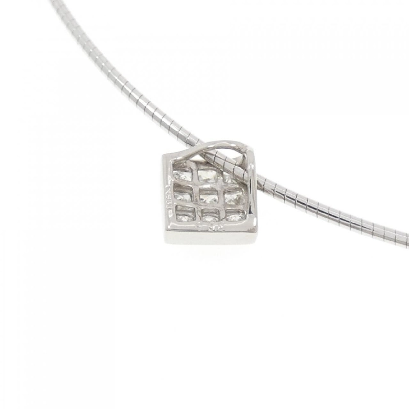 Dây chuyền kim cương Pave PT900/K18WG 0.50CT - Hàng hiệu Chính hãng 857687