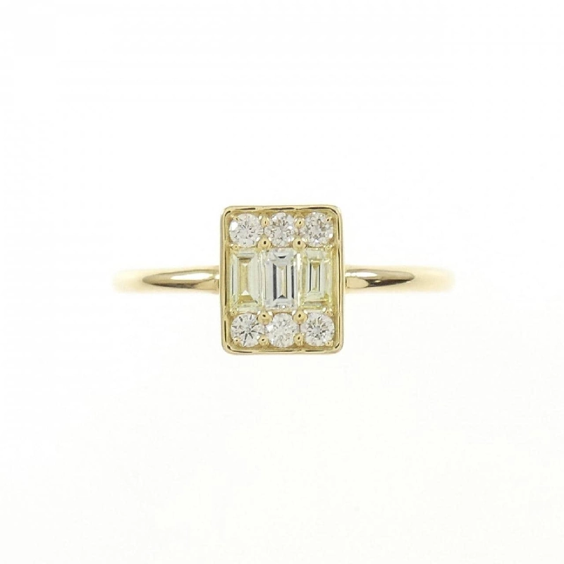 Nhẫn kim cương K18YG 0.30CT - Hàng hiệu Authentic 856290