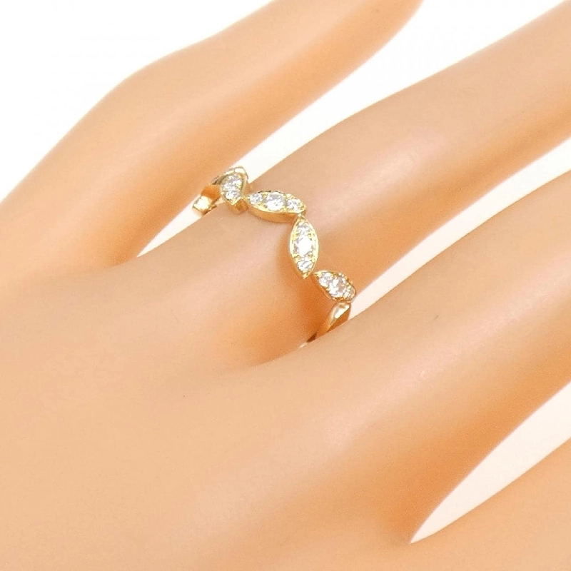 Nhẫn kim cương K18YG 0.27CT 670816