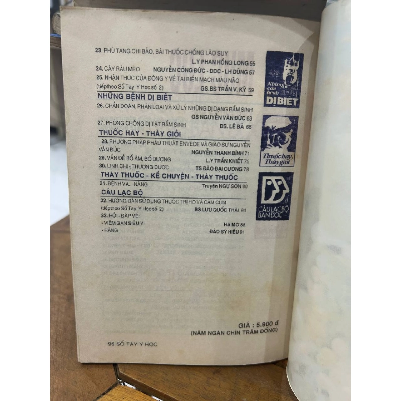 Sổ Tay Y Học - Nhiều tác giả 990816