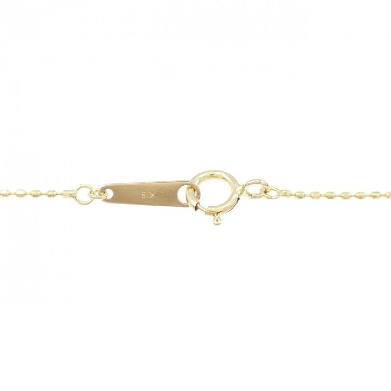 K18YG Dây chuyền kim cương hình trái tim - Hàng hiệu Chính hãng 863156