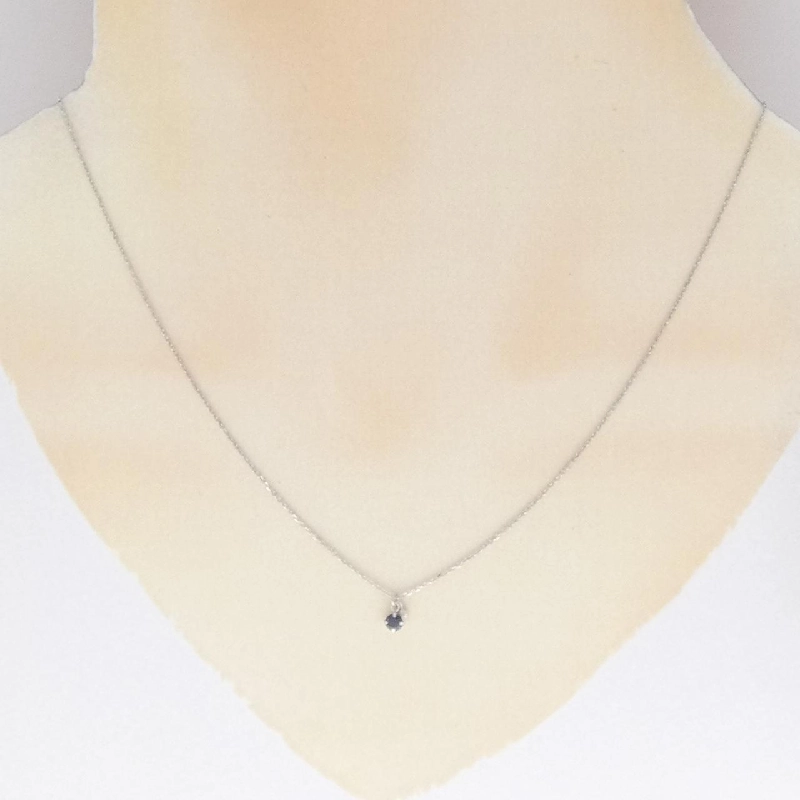 K10WG Sapphire Necklace - Hàng hiệu Authentic 864605