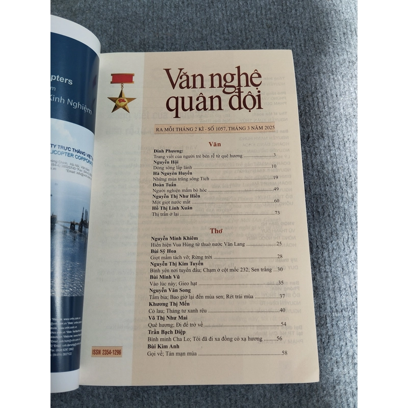 VĂN NGHỆ QUÂN ĐỘI SỐ 1057 549463