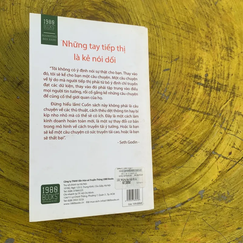  NHỮNG TAY TIẾP THỊ LÀ KẺ NÓI DỐI - SETH GODIN 789728