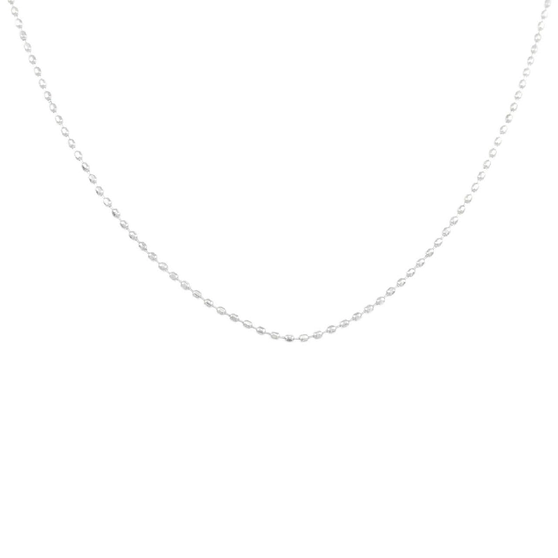 Dây chuyền bóng K18WG - Hàng hiệu Authentic 865849