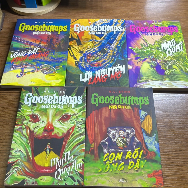 5 quyển truyện Goosebumps nổi da gà R.L. Stine 520883