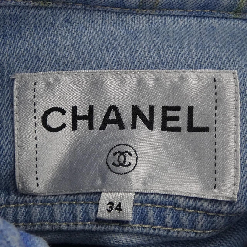 【Mã giảm giá】Áo khoác denim CHANEL 639767