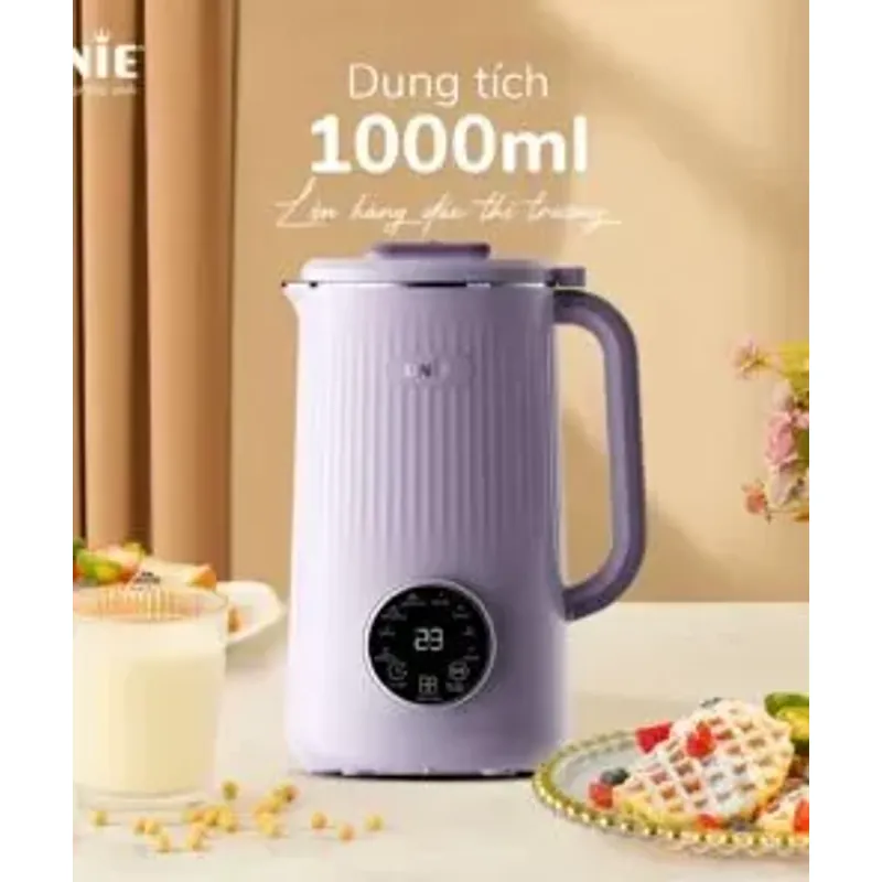 🎉 Máy làm sữa hạt 1L UNIE UMB10 – Hoạt động êm, mượt, tiết kiệm điện! 715248