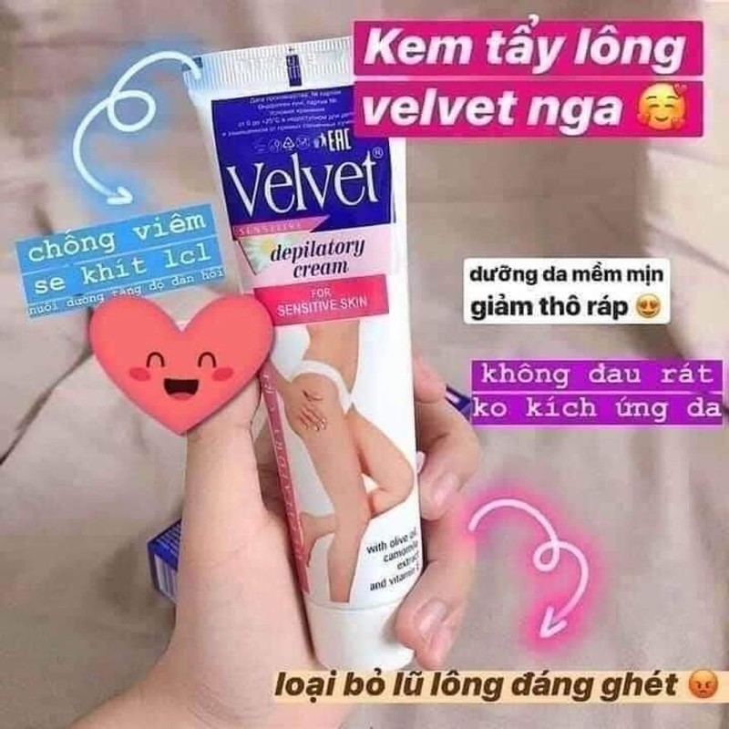 Kem tẩy lông  Velvet Nga  80476