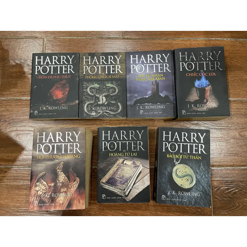 Harry Potter bộ bìa đen full bộ 7 tập 779967
