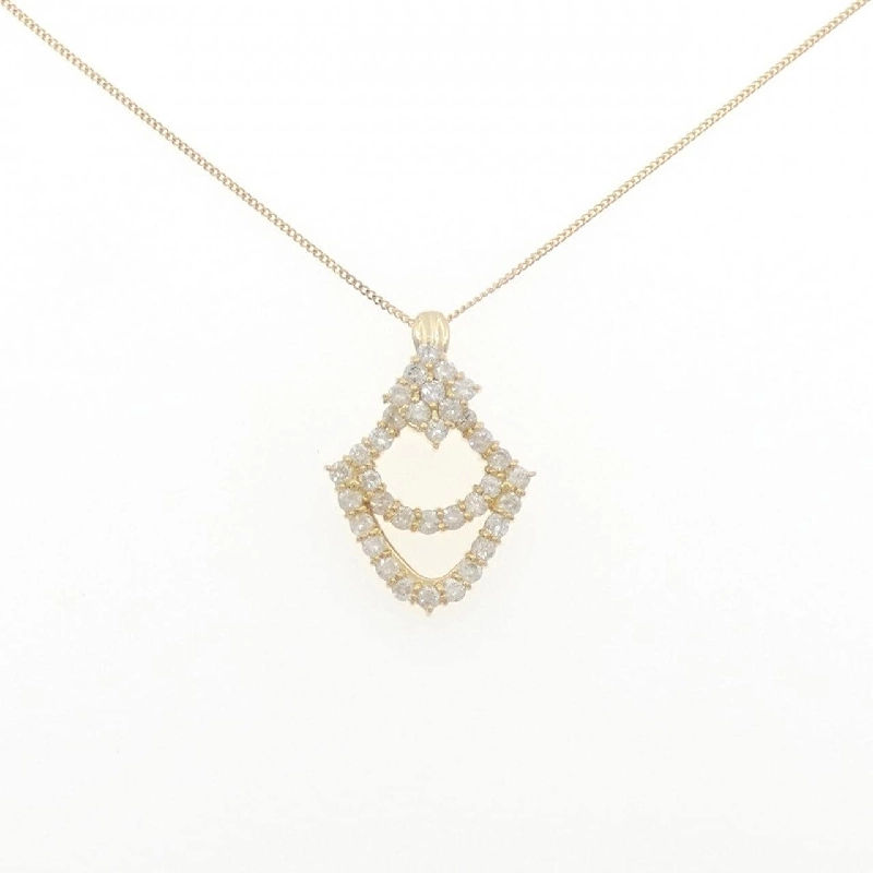 K18YG Dây chuyền kim cương 1.00CT - Hàng hiệu Chính hãng 846083