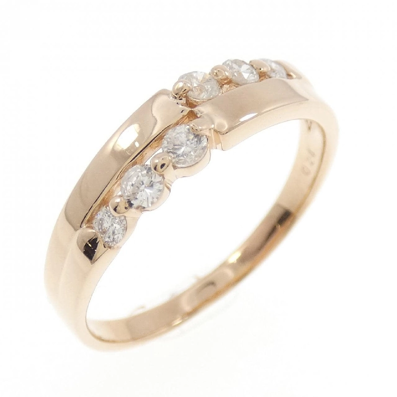 Nhẫn kim cương K18PG 0.24CT 666101