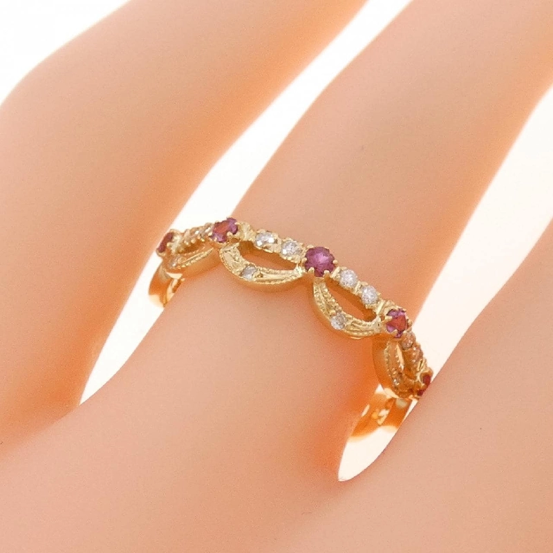 Nhẫn Tourmaline K18YG - Hàng hiệu Chính hãng 856056