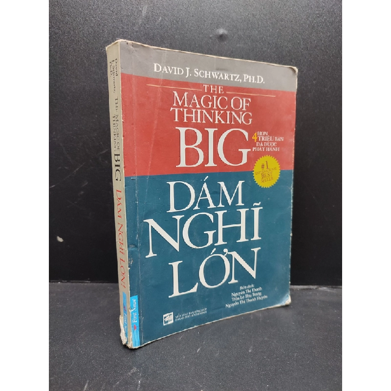 The magic of thinking big dám nghĩ lớn năm 2018 mới 70% ố bẩn nhẹ có highlight tróc gáy nhẹ HCM0203 kỹ năng 341118