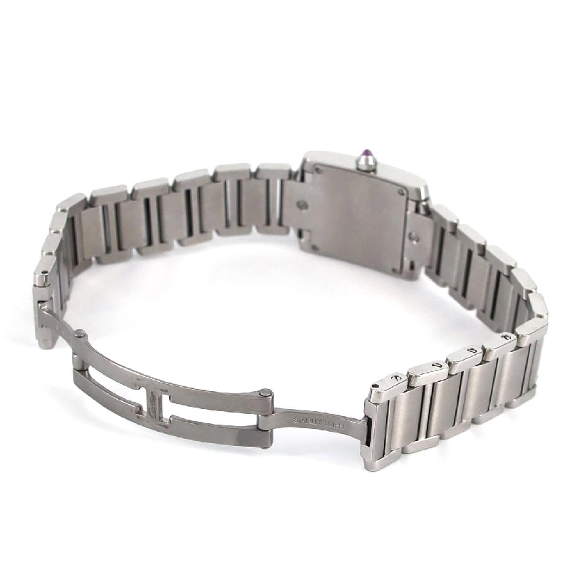 Cartier Tank Française SM W51028Q3 SS Quartz - Hàng hiệu Chính hãng 877235