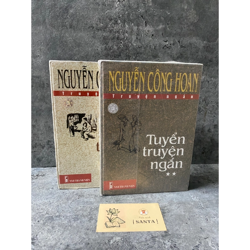 Nguyễn Công Hoan tuyển truyện ngắn (bộ 2 tập bìa cứng) - sách lưu kho mới 96% 785524