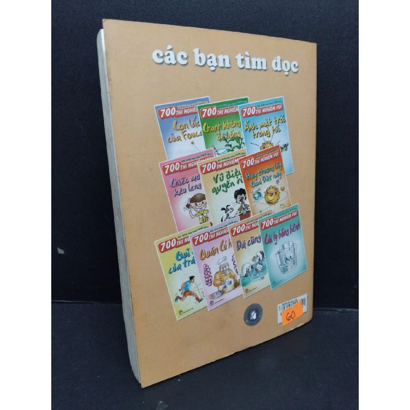 Đá cũng mòn mới 70% ố vàng 2005 HCM2809 700 thí nghiệm vui KHOA HỌC ĐỜI SỐNG 917157