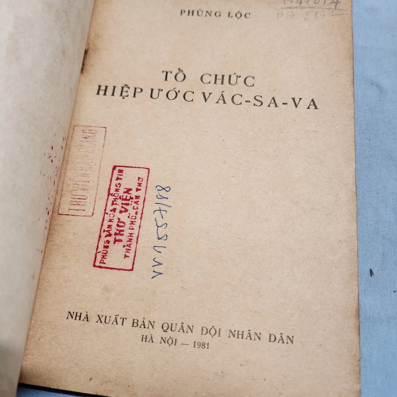 Tổ chức hiệp ước Vác-sa-va | 1981 478855