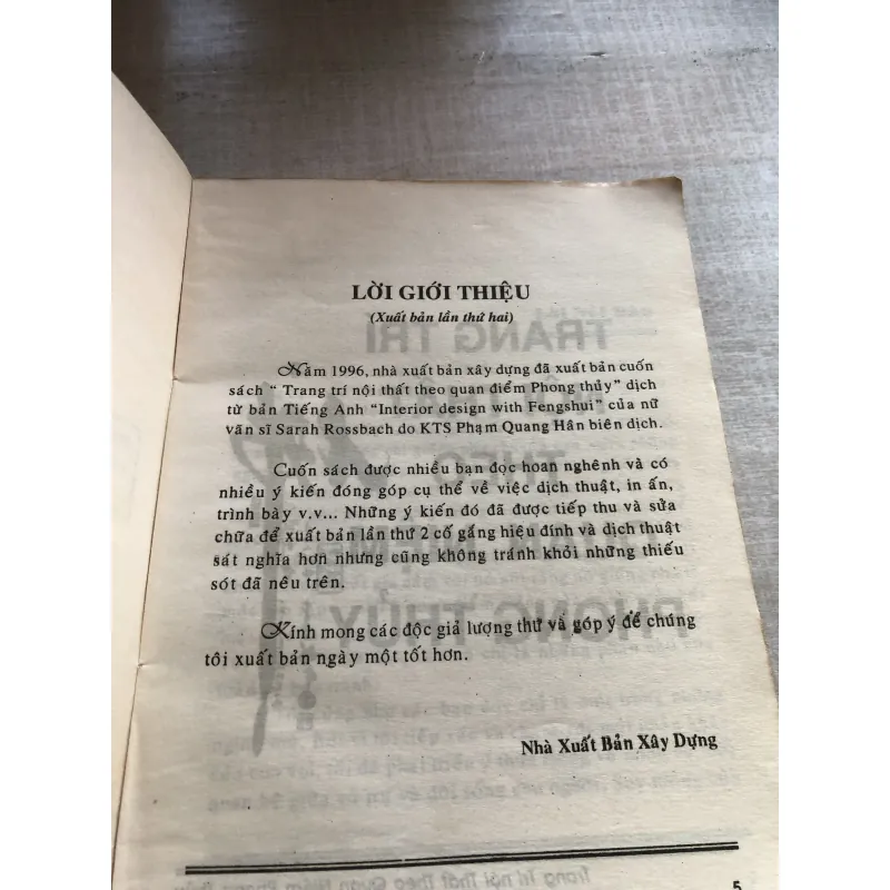 Trang trí nội thất theo quan niệm phong thuỷ 782879