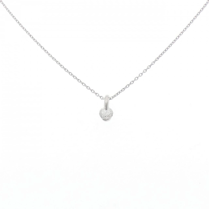 Dây chuyền kim cương Solitaire PT900/PT850 0.208CT - Hàng hiệu Chính hãng 857889