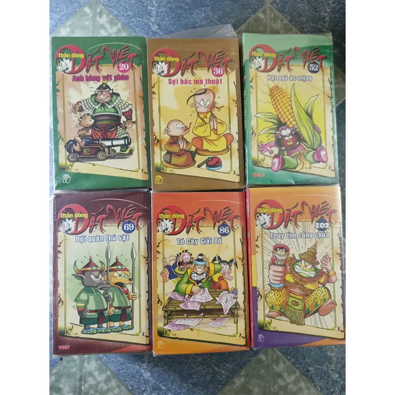 Bộ thần đồng đất Việt 228 tập + 5 cuốn thần đồng đất Việt Hoàng Sa Trường Sa 733379