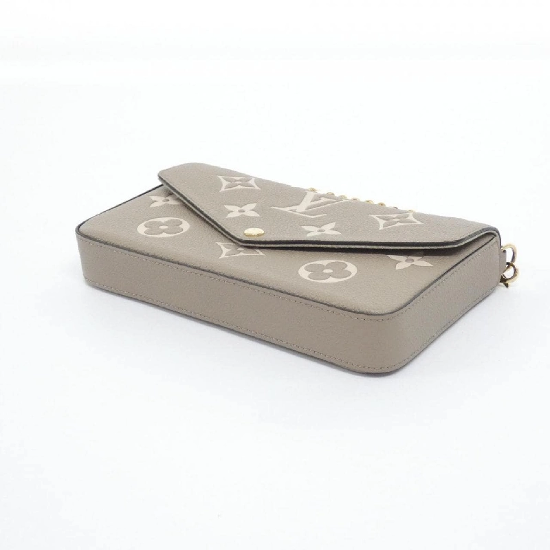 Túi đeo vai Louis Vuitton Monogram Empreinte hai màu Pochette Félicie M69977 612259