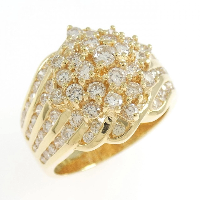 Nhẫn kim cương K18YG 2.05CT - Hàng hiệu Authentic 855007