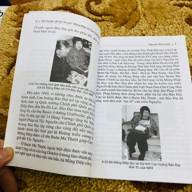 Hỏi chuyện đời bà "thứ phi" Mộng Điệp với Cựu hoàng Bảo Đại - Nguyễn Đắc Xuân#HATRA 1005333