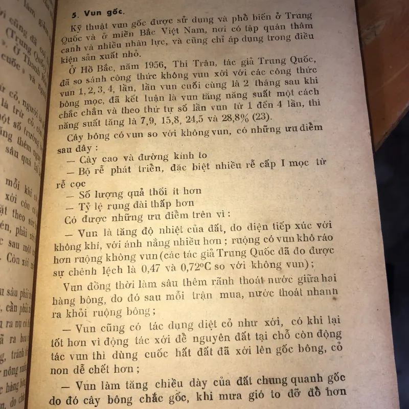 Kỹ thuật trồng bông - Vũ Công Hậu 1017668