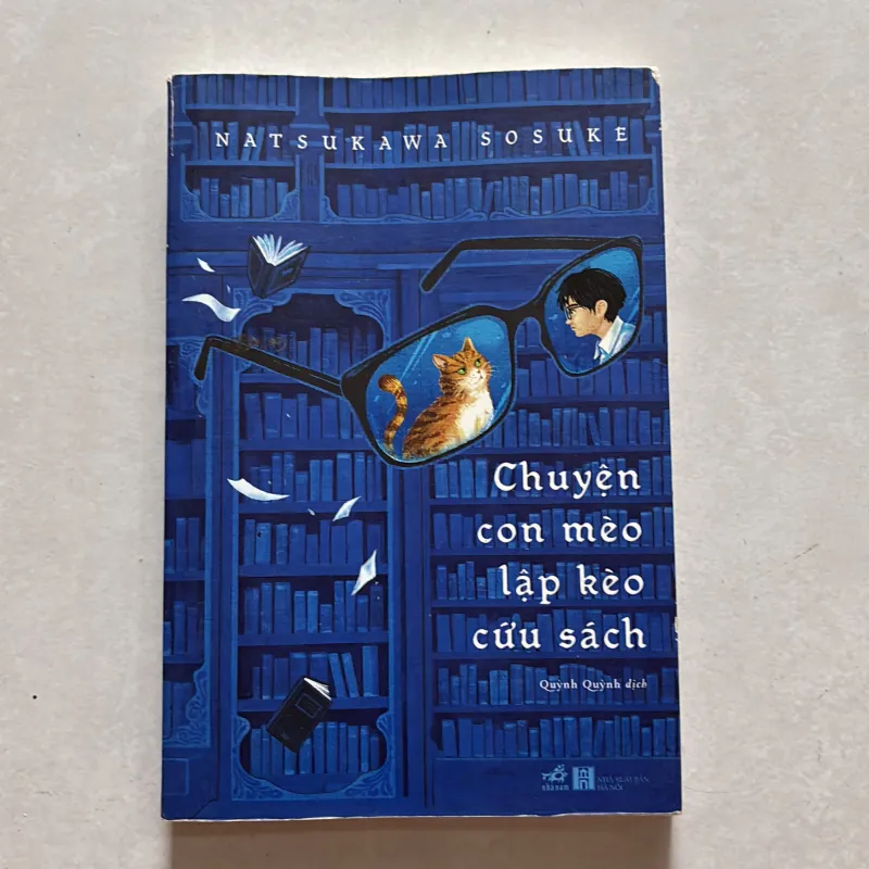 Truyện con mèo lập kèo cứu sách - Natsukawa Sosuke (t01) 750250
