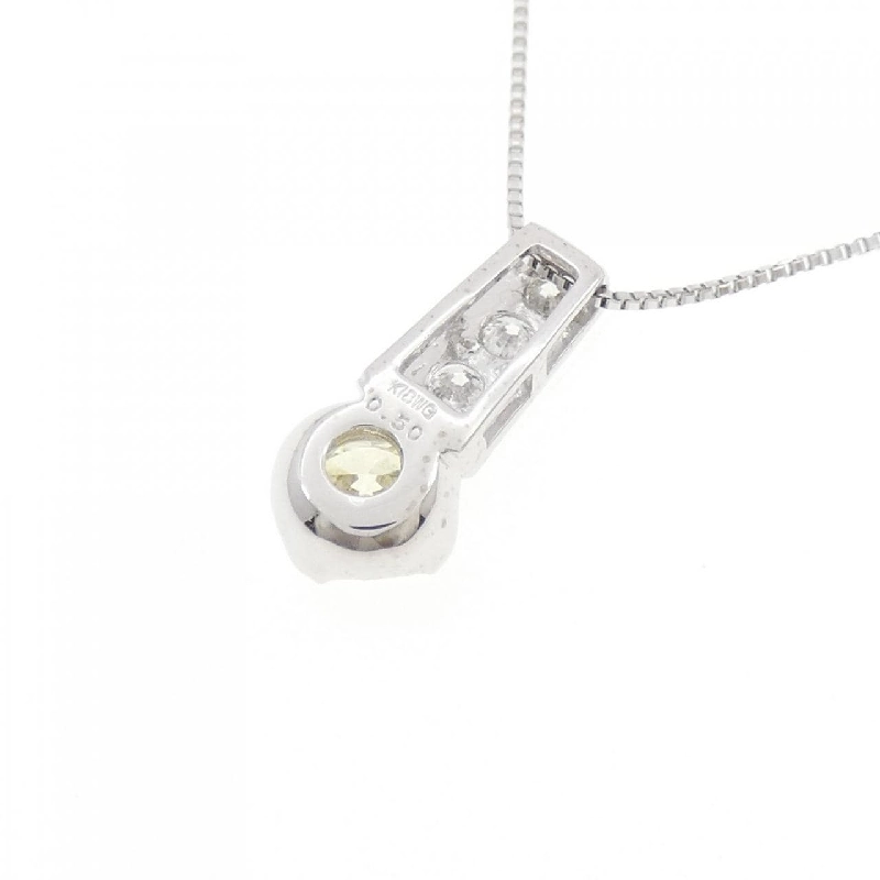 K18WG Dây chuyền kim cương 0.50CT - Hàng hiệu Chính hãng 865458