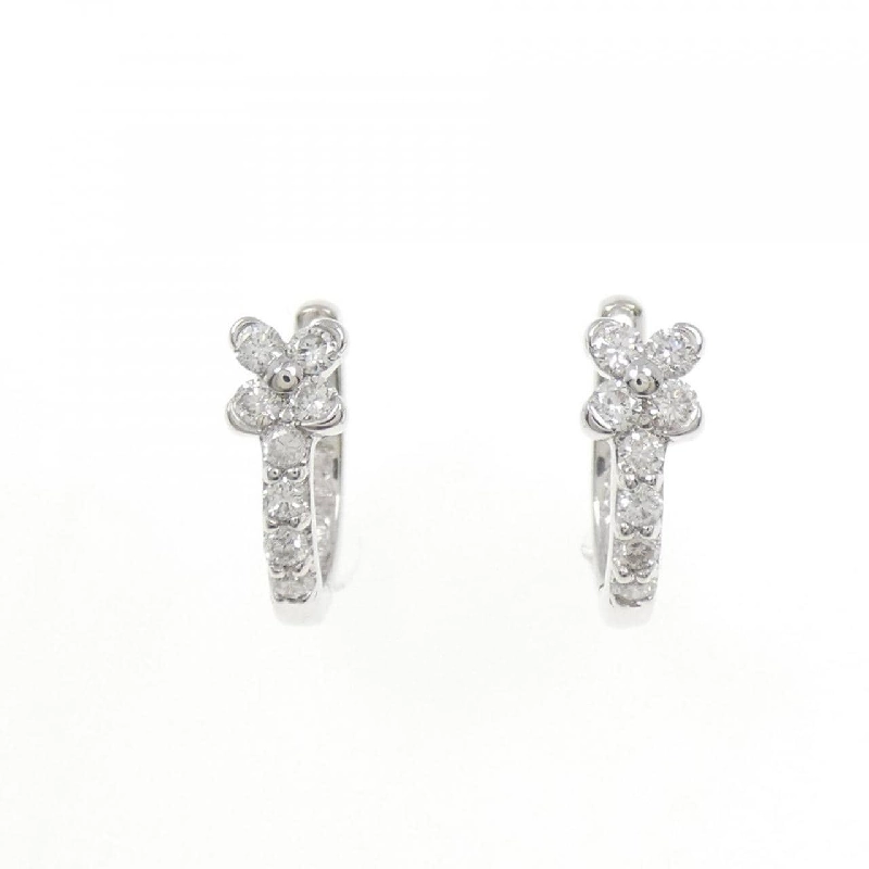 Bông tai kim cương 750WG - 0.26CT - Hàng hiệu Chính hãng 864668