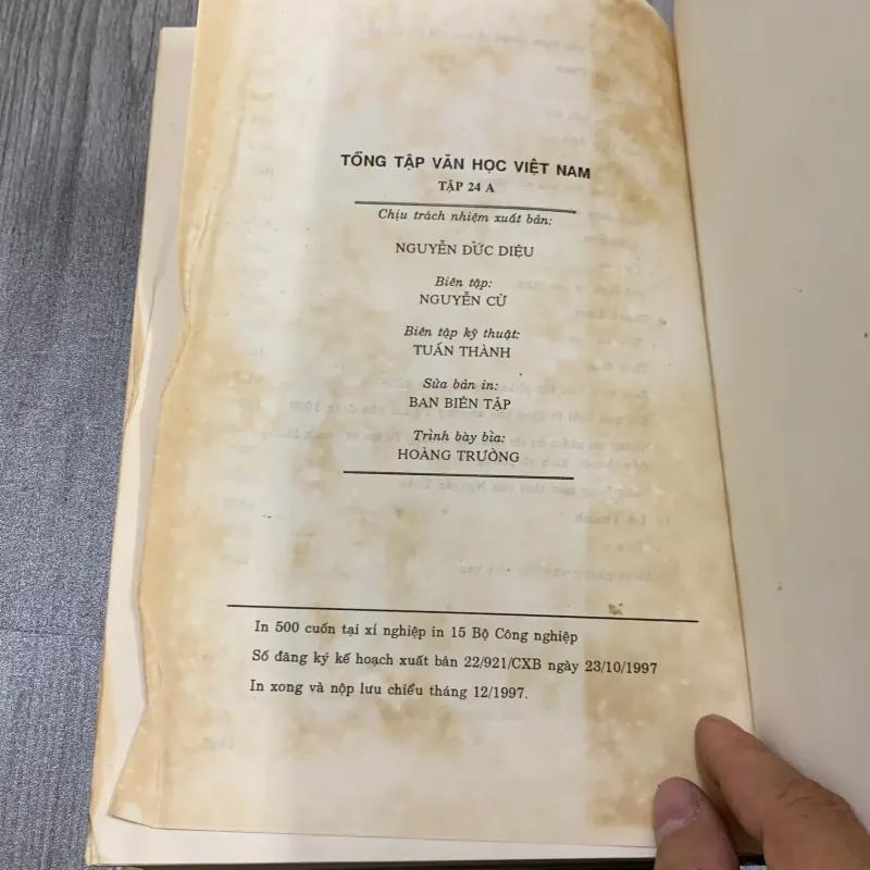 Tổng tập văn học việt nam. Tập 24a 757724