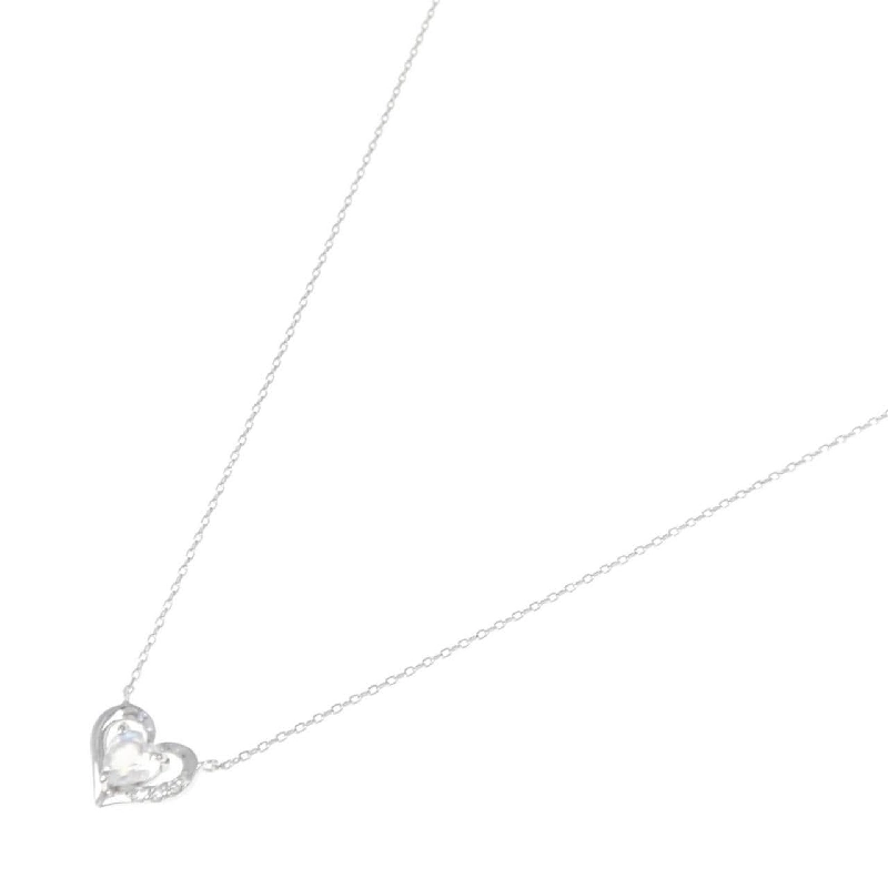 K10WG Dây chuyền mặt trái tim đá mặt trăng - Hàng hiệu Authentic 860520