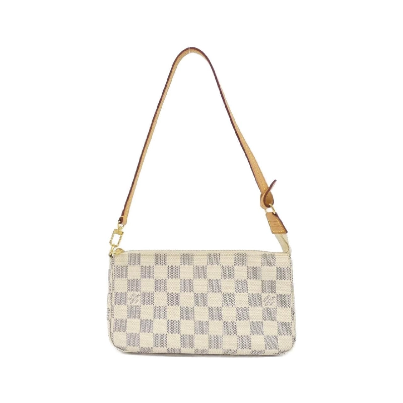 Louis Vuitton Damier Azur Pochette Accessoires N41207 Túi phụ kiện - Hàng hiệu Chính hãng 768965