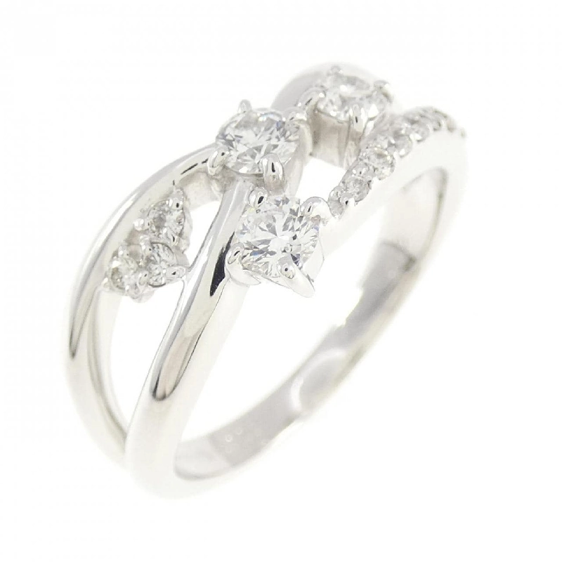 Nhẫn kim cương K18WG 0.326CT - Hàng hiệu Authentic 860224