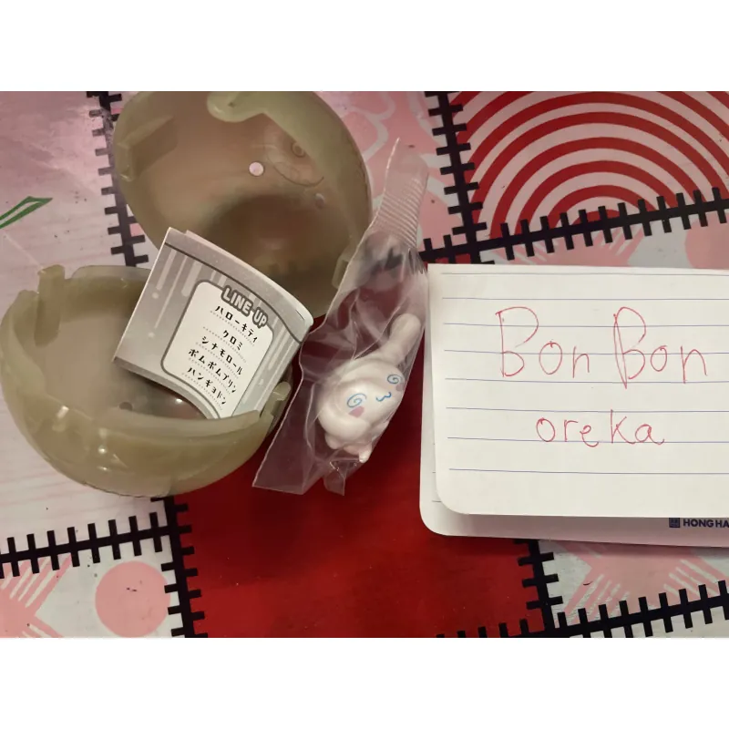 cinnamoroll mô hình gacha bandai (bộ hello kitty) 936290