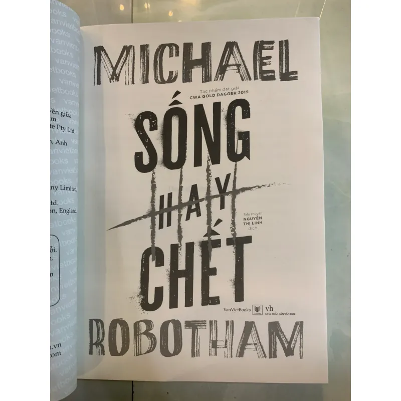 SỐNG HAY CHẾT - NGUYỄN THỊ LINH (NGƯỜI DỊCH) 797500