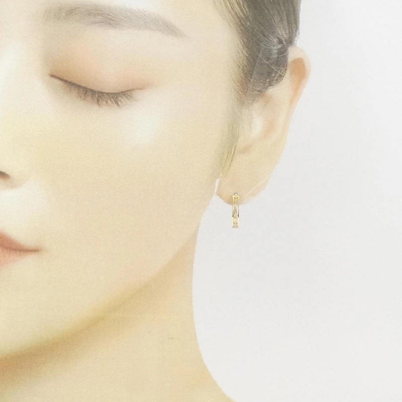 K18YG Bông tai kim cương 0.16CT - Hàng hiệu Chính hãng 876411