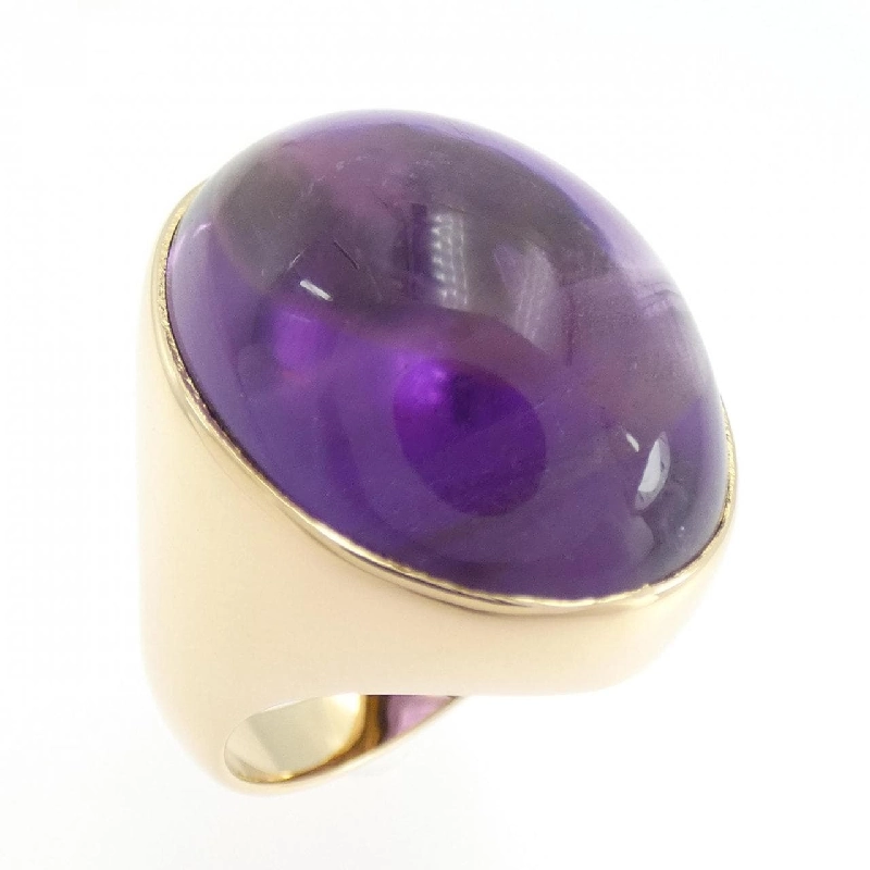 Nhẫn Amethyst K18YG 666351